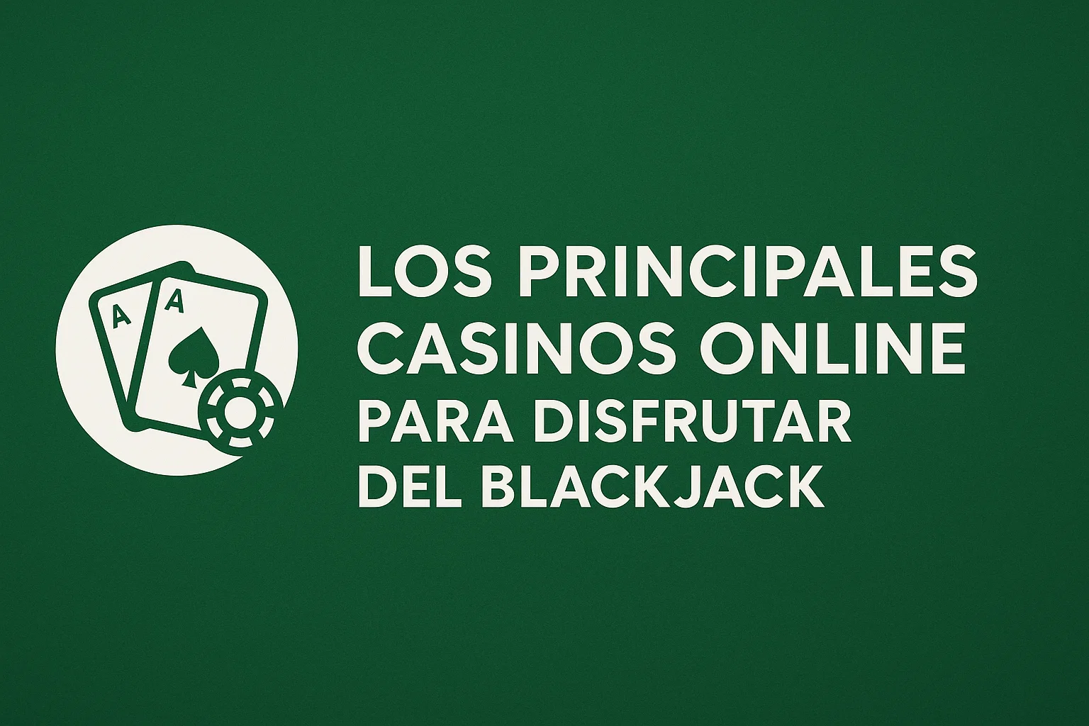 Los principales casinos online para disfrutar del Blackjack
